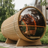 PanoramaView™ Barrel Sauna